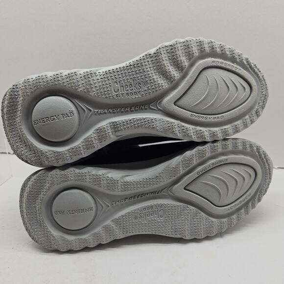 Tony Little Cheeks® Fit Body Vegan Boots with Energy Pads Blue Size 8.5 718724 - Picture 6 of 7